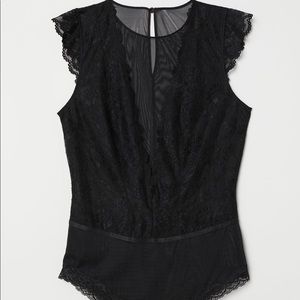 New! Lace body suit